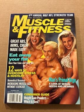 Joe Weider’s Muscle & Fitness Magazine October 1994